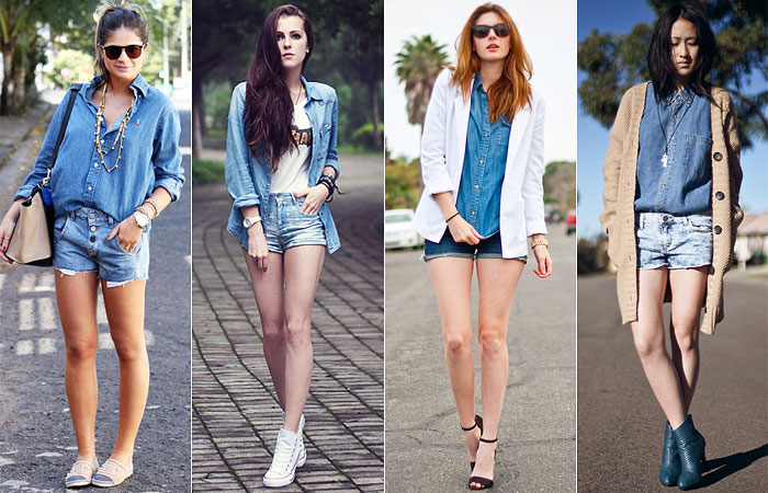 BLUSAS JEANS ] Lindos Modelos de Blusas Jeans Feminina ❤️ 