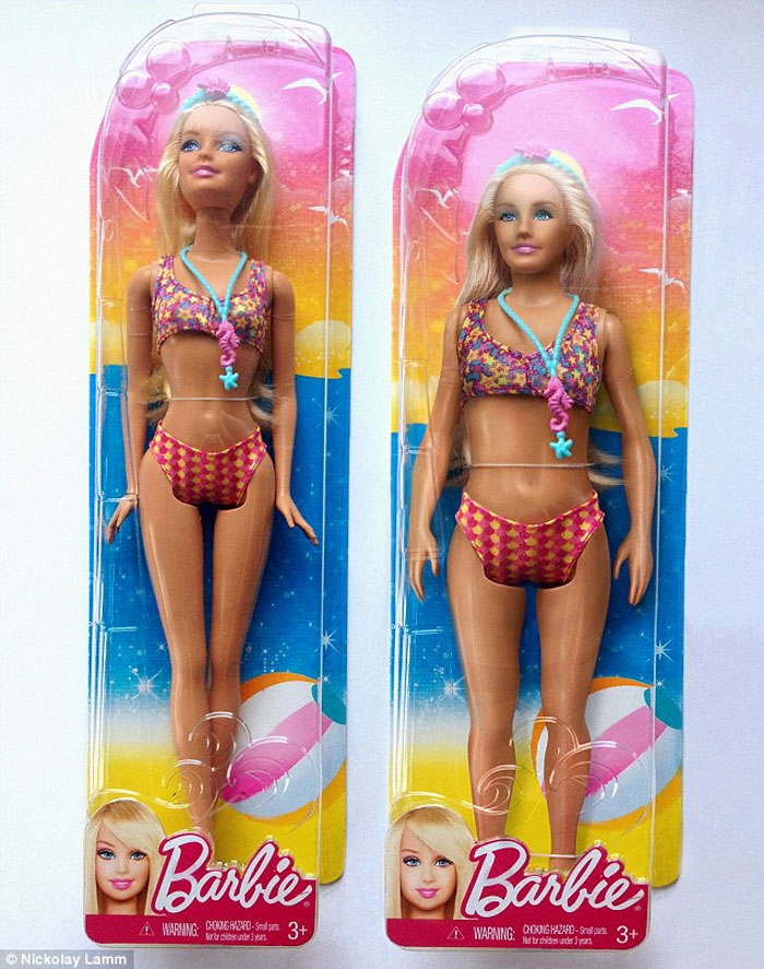 Essa é a boneca Barbie mais bizarra que já viu 😱 #barbie #bizarro #me