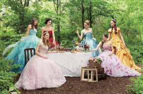 O vestido de casamento e as bonecas do filme Cinderela - Just Lia